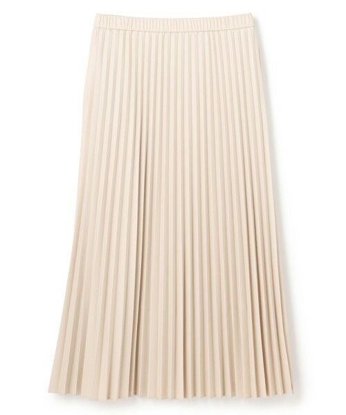 UNFILO / アンフィーロ ロング・マキシ丈スカート | 【野呂佳代さん着用】フェイクレザー プリーツスカート | 詳細9