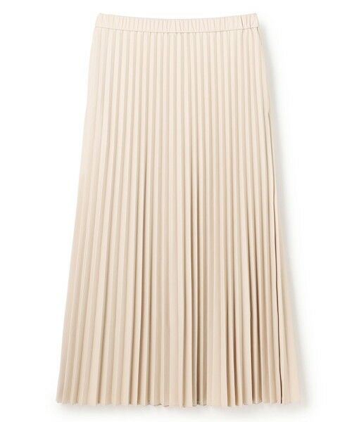 UNFILO / アンフィーロ ロング・マキシ丈スカート | 【野呂佳代さん着用】フェイクレザー プリーツスカート | 詳細4