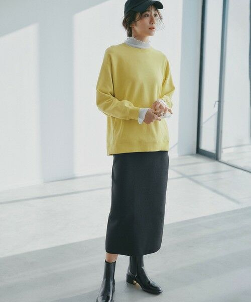 UNFILO / アンフィーロ セットアップ | 【セレモニー】BEAUTY FORM KNIT ペプラムセットアップ | 詳細26