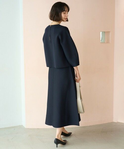 UNFILO / アンフィーロ セットアップ | BEAUTY FORM KNIT フレアスカート セットアップ | 詳細5