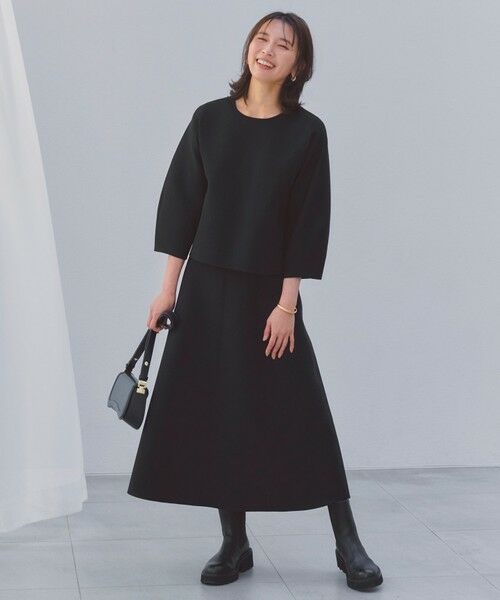 UNFILO / アンフィーロ セットアップ | BEAUTY FORM KNIT フレアスカート セットアップ | 詳細26