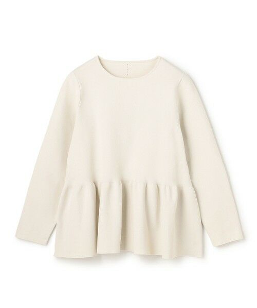 UNFILO / アンフィーロ セットアップ | BEAUTY FORM KNIT ペプラムセットアップ | 詳細7