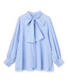 UNFILO / アンフィーロ シャツ・ブラウス | 【取り外し可能なボウタイ付き】2WAY ボウタイブラウス