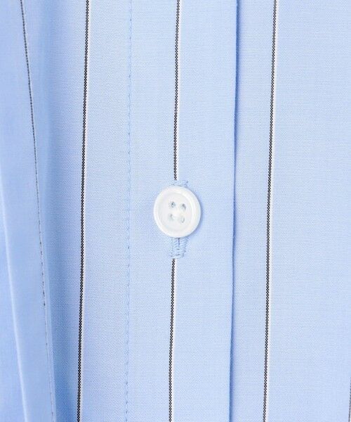 UNFILO / アンフィーロ シャツ・ブラウス | バンドカラー タックブラウス | 詳細10