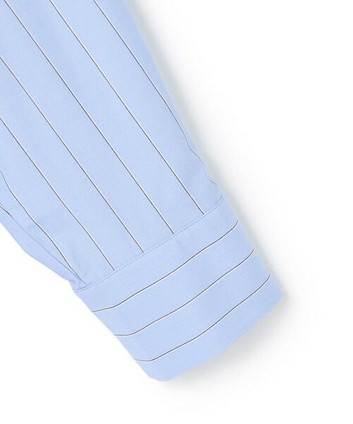 UNFILO / アンフィーロ シャツ・ブラウス | バンドカラー タックブラウス | 詳細7