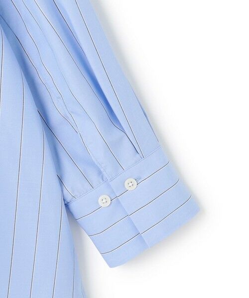 UNFILO / アンフィーロ シャツ・ブラウス | バンドカラー タックブラウス | 詳細9