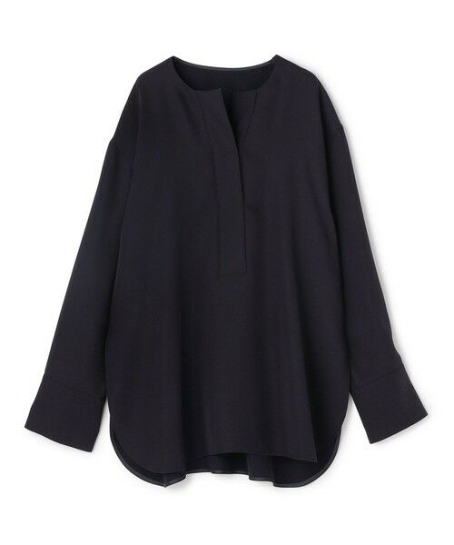 UNFILO / アンフィーロ シャツ・ブラウス | 【セットアップ着用可】ドライダブルクロス スキッパーブラウス | 詳細1