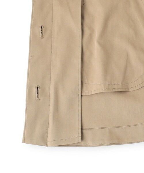 UNFILO / アンフィーロ トレンチコート | 【昨年即完！春の売れ筋1位コート】Aライン スプリングコート | 詳細20