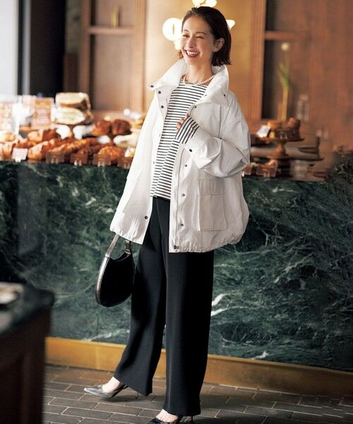 UNFILO / アンフィーロ ナイロンジャケット | スタンド ZIPアウター | 詳細2