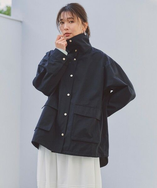 UNFILO / アンフィーロ ナイロンジャケット | スタンド ZIPアウター | 詳細25