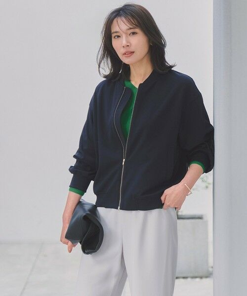 UNFILO / アンフィーロ ブルゾン | BEAUTY MOVE ヘビロテ ブルゾン（ネイビー）