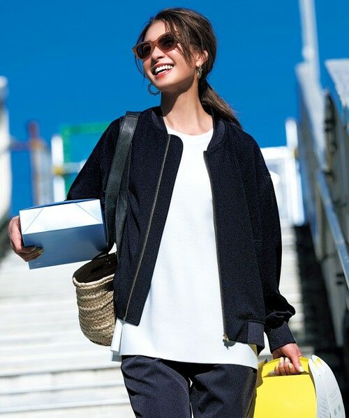 UNFILO / アンフィーロ ブルゾン | BEAUTY MOVE ヘビロテ ブルゾン（ブラック）