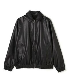 UNFILO / アンフィーロ ブルゾン | アラエルレザーライク ブルゾン