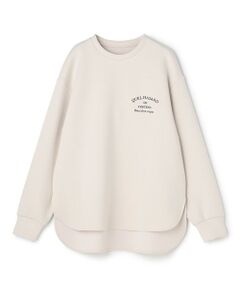 UNFILO / アンフィーロ スウェット | BEAUTY FORM JERSEY 刺繍ロゴ プルオーバー