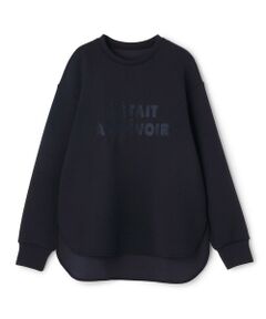 UNFILO / アンフィーロ スウェット | BEAUTY FORM JERSEY 刺繍ロゴ プルオーバー