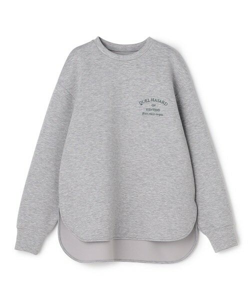 UNFILO / アンフィーロ スウェット | BEAUTY FORM JERSEY 刺繍ロゴ プルオーバー | 詳細4