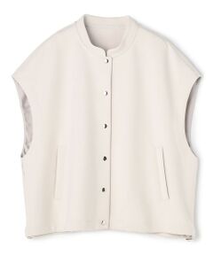 UNFILO / アンフィーロ ベスト | BEAUTY FORM JERSEY スリーブレス ブルゾン