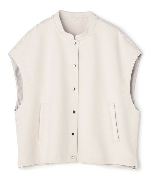 UNFILO / アンフィーロ ベスト | BEAUTY FORM JERSEY スリーブレス ブルゾン | 詳細1