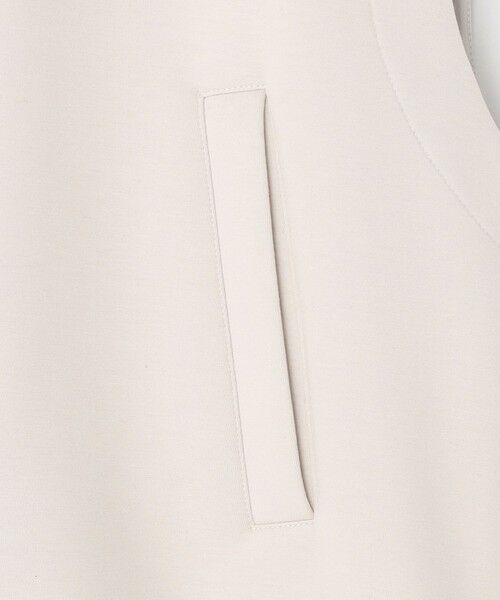 UNFILO / アンフィーロ ベスト | BEAUTY FORM JERSEY スリーブレス ブルゾン | 詳細3