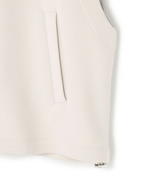 UNFILO / アンフィーロ ベスト | BEAUTY FORM JERSEY スリーブレス ブルゾン | 詳細5