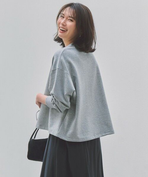 UNFILO / アンフィーロ スウェット | ハイストレッチ ドロストスウェット（TOPグレー）