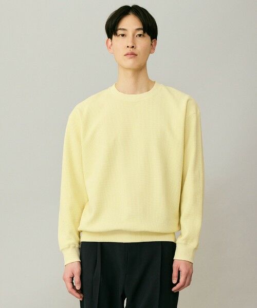 UNFILO / アンフィーロ カットソー | 【男女兼用】3シーズンスウェット ワッフルTEE（イエロー[EC限定]）