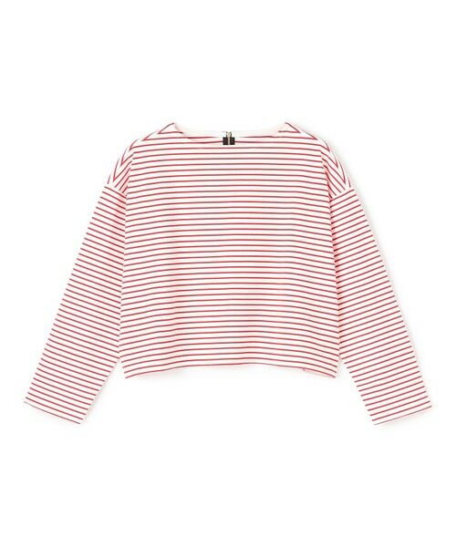 UNFILO / アンフィーロ カットソー | ドライタッチリブ バックZIP ボーダートップス | 詳細10