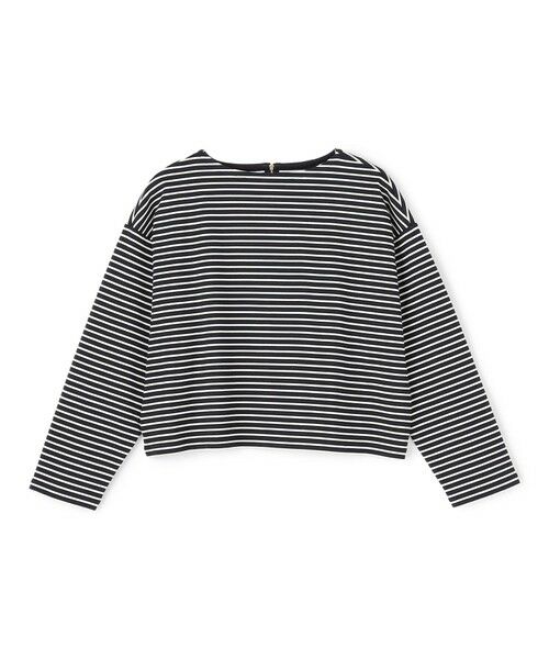 UNFILO / アンフィーロ カットソー | ドライタッチリブ バックZIP ボーダートップス | 詳細23