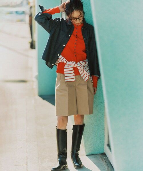 UNFILO / アンフィーロ カーディガン・ボレロ | ドライタッチリブ カーディガン | 詳細3