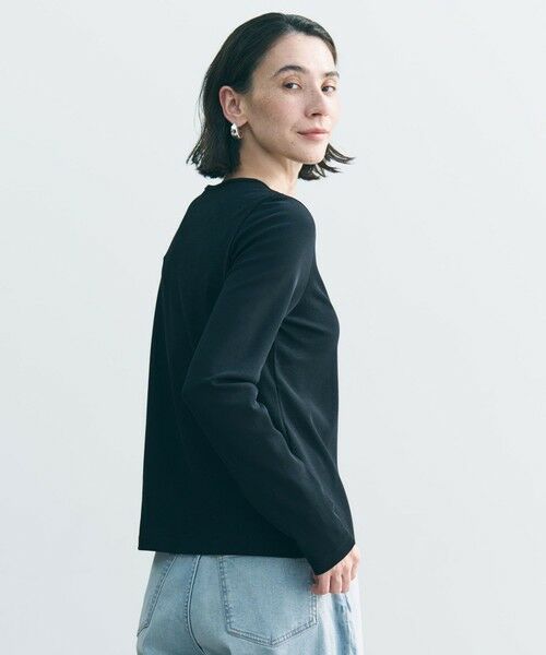 UNFILO / アンフィーロ カーディガン・ボレロ | ドライタッチリブ カーディガン | 詳細13