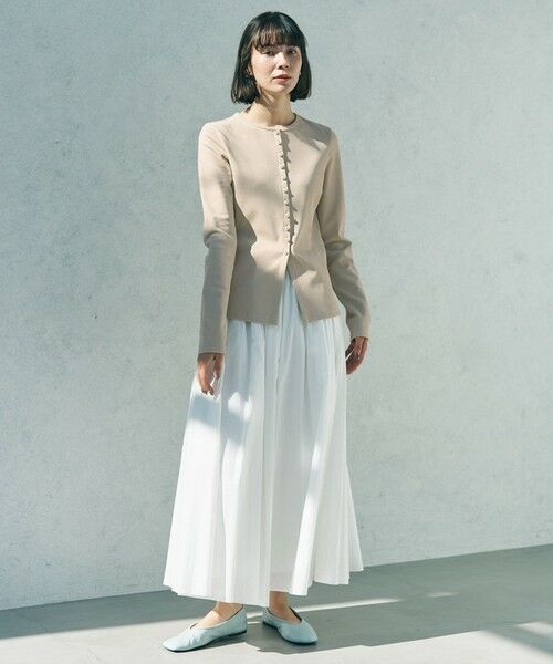 UNFILO / アンフィーロ カーディガン・ボレロ | ドライタッチリブ カーディガン | 詳細18