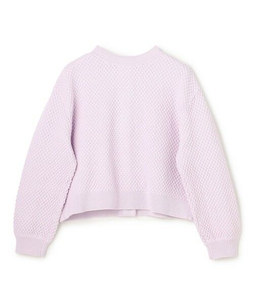 UNFILO / アンフィーロ カーディガン・ボレロ | 【前後着用可能】ポップコーンニット 2WAYカーディガン | 詳細3