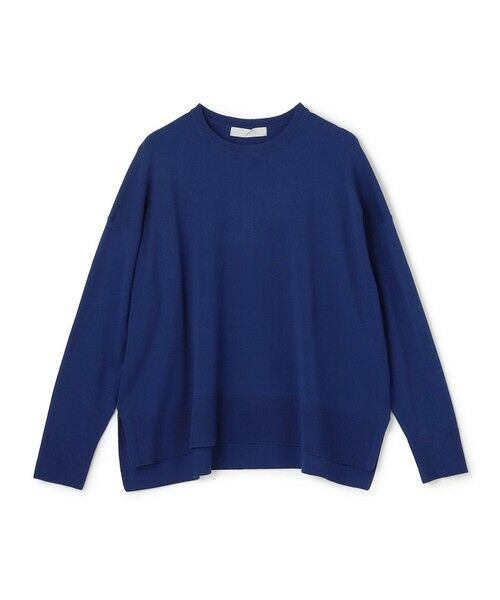 UNFILO / アンフィーロ ニット・セーター | マイビューティニット クルーネック（ディープブルー）