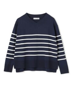 UNFILO / アンフィーロ ニット・セーター | マイビューティニット Vネック