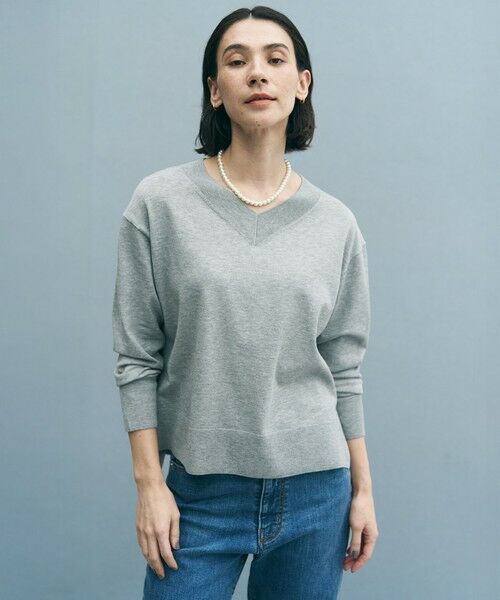 UNFILO / アンフィーロ ニット・セーター | マイビューティニット Vネック | 詳細1