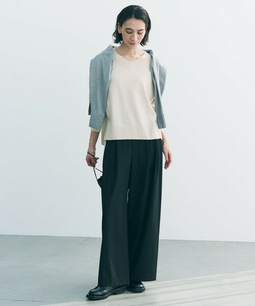 UNFILO / アンフィーロ ニット・セーター | マイビューティニット Vネック | 詳細6