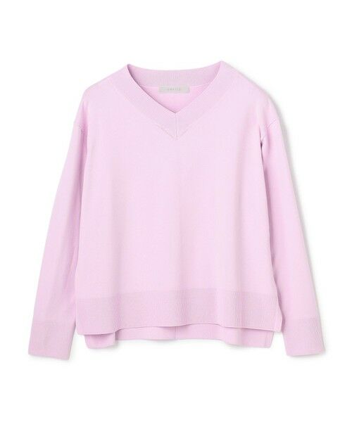 UNFILO / アンフィーロ ニット・セーター | マイビューティニット Vネック(ライラック)