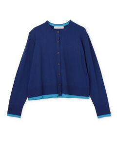 UNFILO / アンフィーロ カーディガン・ボレロ | マイビューティニット バイカラー カーディガン