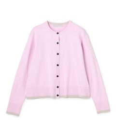 UNFILO / アンフィーロ カーディガン・ボレロ | マイビューティニット バイカラー カーディガン