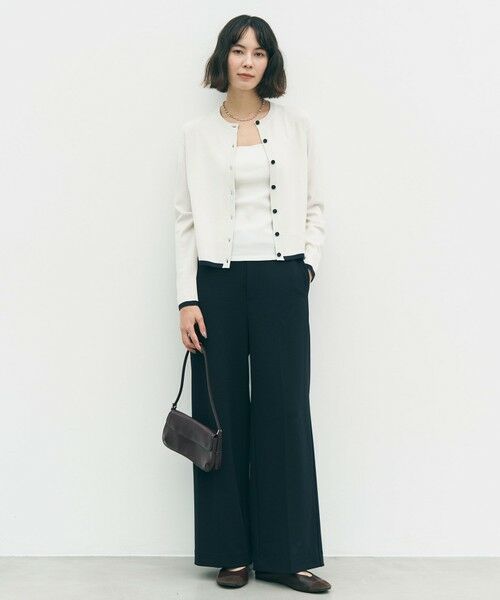 UNFILO / アンフィーロ カーディガン・ボレロ | マイビューティニット バイカラー カーディガン | 詳細3