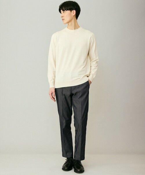 UNFILO / アンフィーロ ニット・セーター | 【男女兼用】ソフトサーモ アンチピリングニット クルー | 詳細1