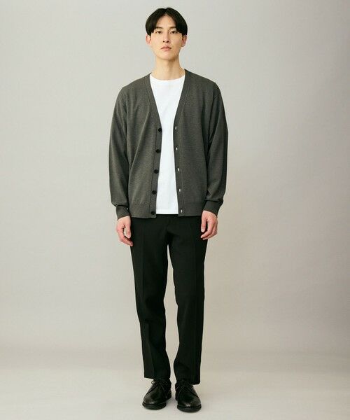 UNFILO / アンフィーロ ニット・セーター | 【男女兼用】ソフトサーモ アンチピリングニット カーディガン | 詳細1