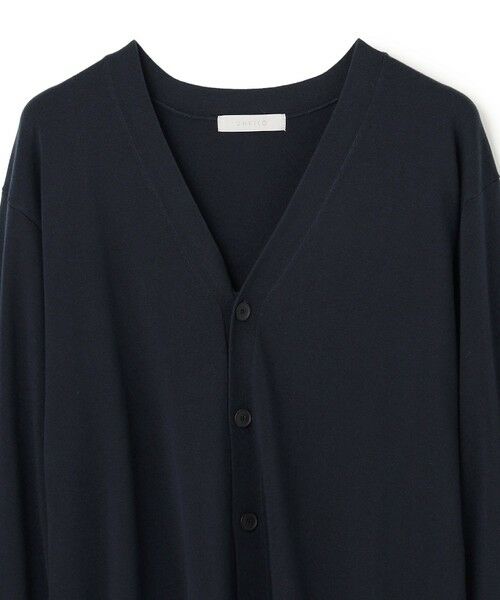 UNFILO / アンフィーロ ニット・セーター | 【男女兼用】ソフトサーモ アンチピリングニット カーディガン | 詳細7