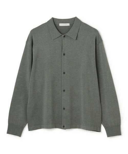 UNFILO / アンフィーロ ニット・セーター | 【男女兼用】ソフトサーモ アンチピリングニット シャツ（チャコール）