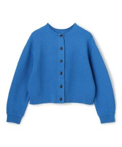 UNFILO / アンフィーロ カーディガン・ボレロ | 【前後着用可能】ポップコーンニット 2WAYカーディガン