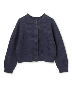 UNFILO / アンフィーロ カーディガン・ボレロ | 【前後着用可能】ポップコーンニット 2WAYカーディガン