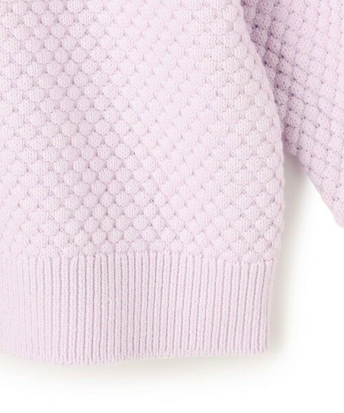 UNFILO / アンフィーロ カーディガン・ボレロ | 【前後着用可能】ポップコーンニット 2WAYカーディガン | 詳細6