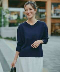 UNFILO / アンフィーロ ニット・セーター | マイビューティニット Vネック