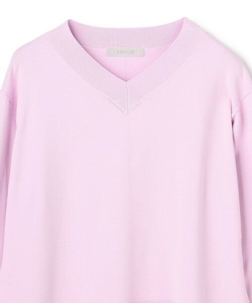 UNFILO / アンフィーロ ニット・セーター | マイビューティニット Vネック | 詳細14