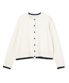 UNFILO / アンフィーロ カーディガン・ボレロ | マイビューティニット バイカラー カーディガン